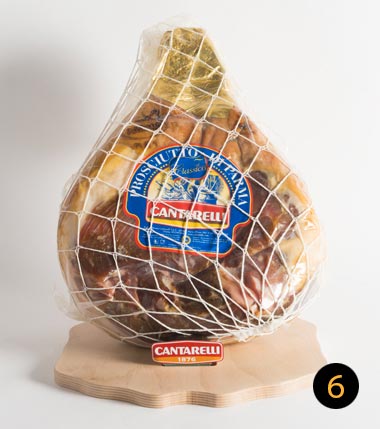 prosciutto crudo classico cantarelli