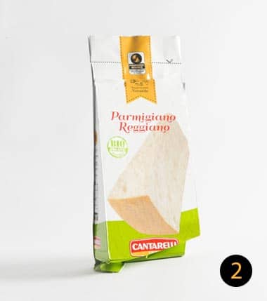 parmigiano reggiano cantarelli bio 500 gr