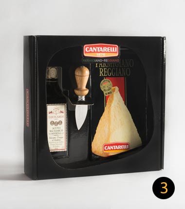 degustazione_2spicchi_250g+aceto_parmigiano_cantarelli